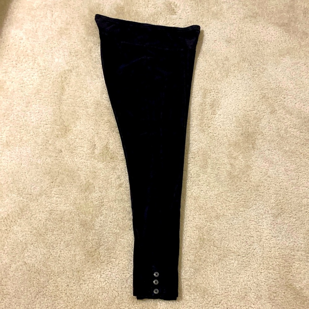 Talbots velour pull up pants. Size X